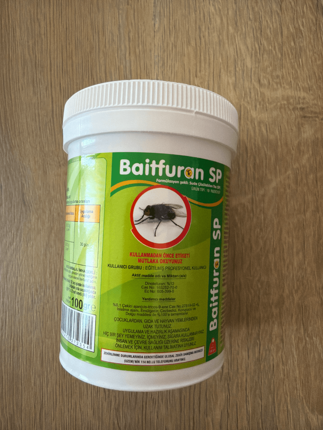 Baitfuran SP Suda Çözülebilen Toz Karasinek İlacı| 100 Gram