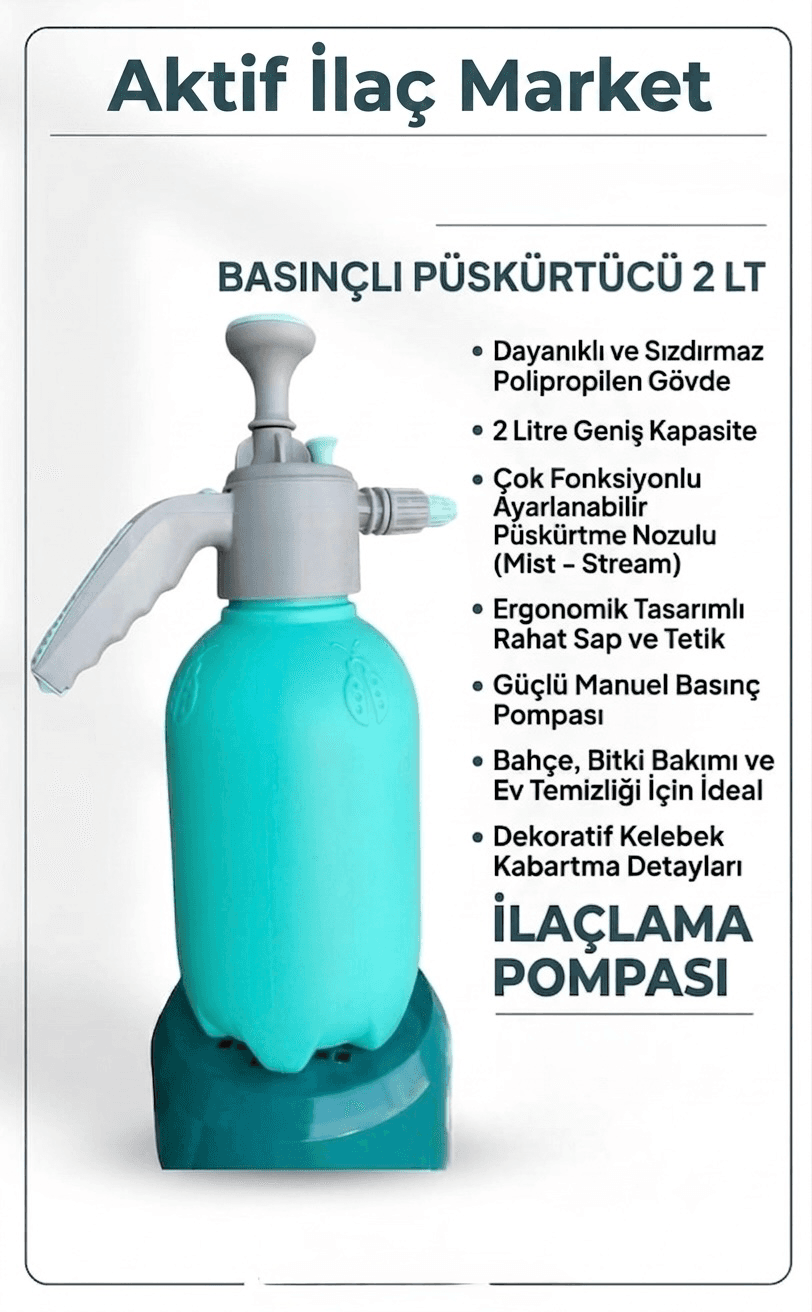 2 litre ilaçlama Pompası
