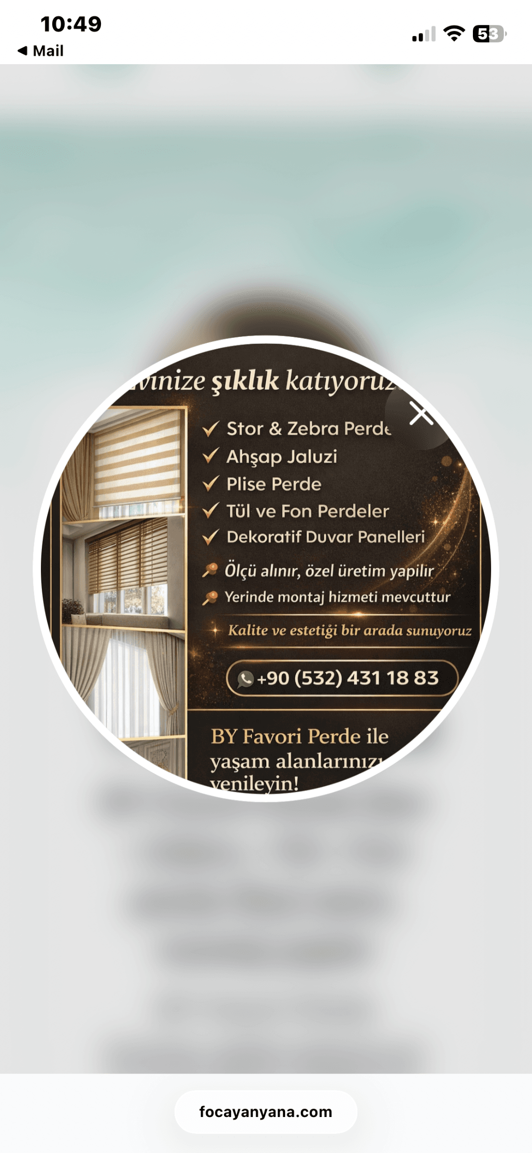 Perde Ve montaj yapılır