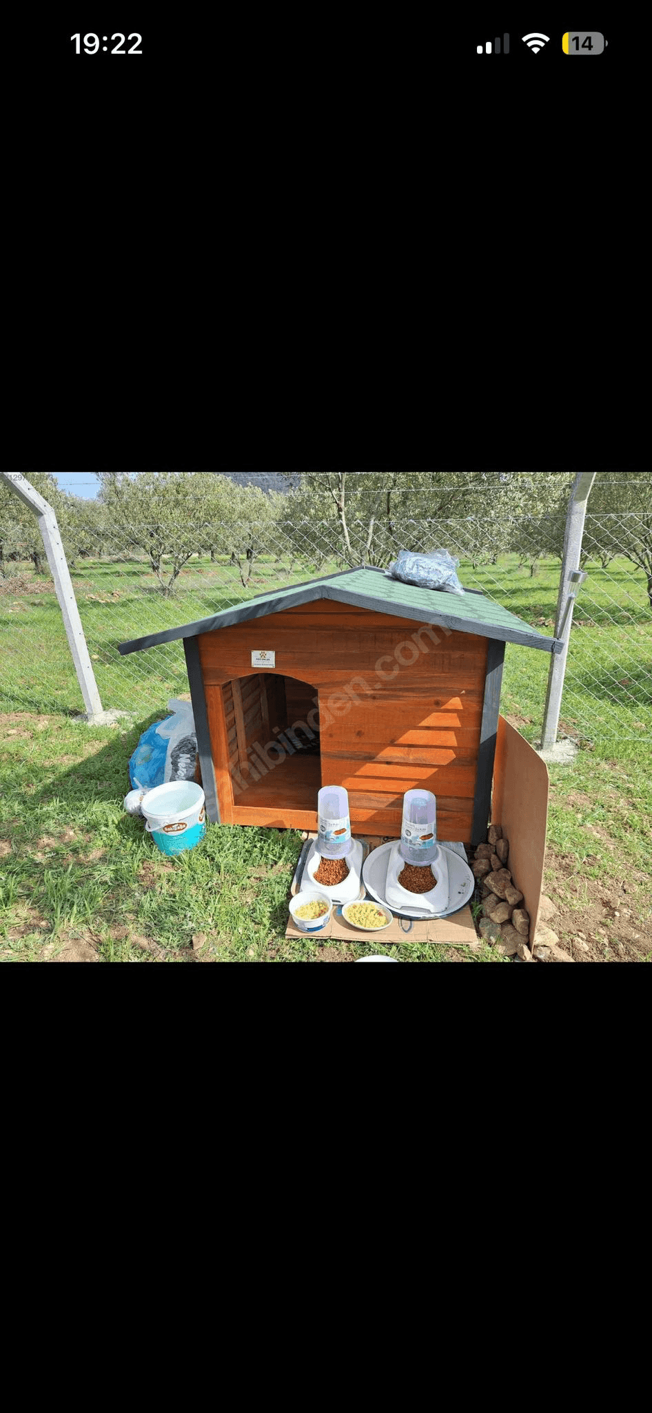 Büyük boy köpek kulübesi