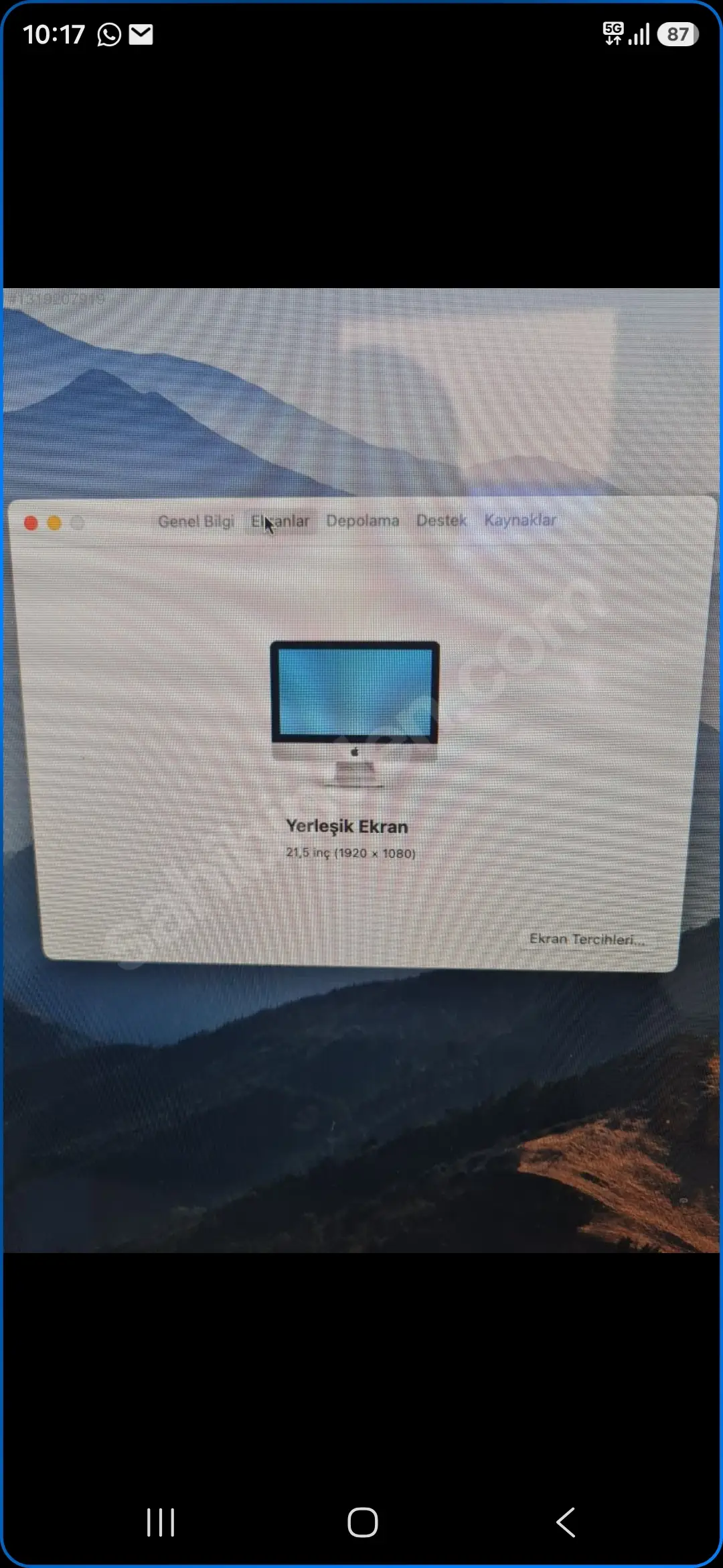 Satılık imac all in one görseli 3