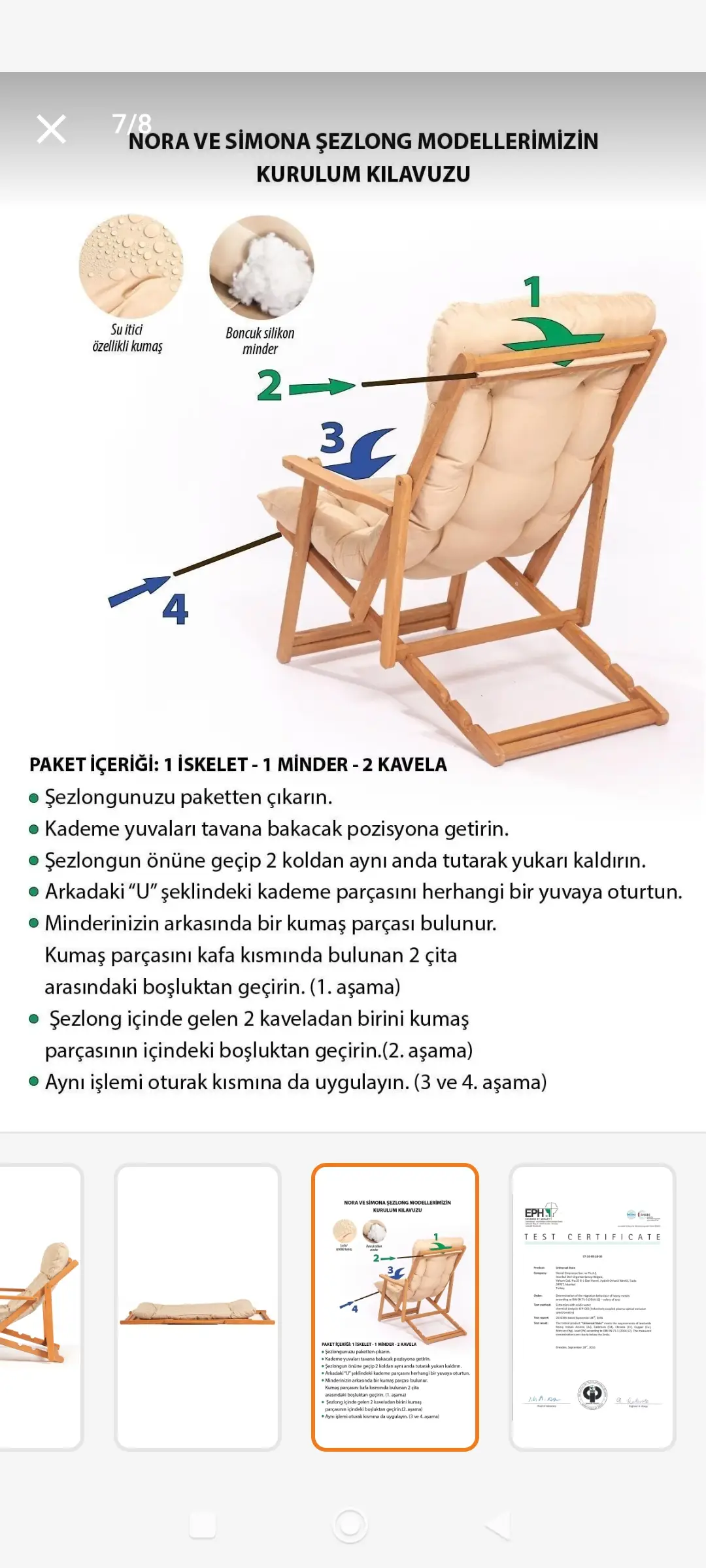 Balkon bahçe mobilya görseli 2