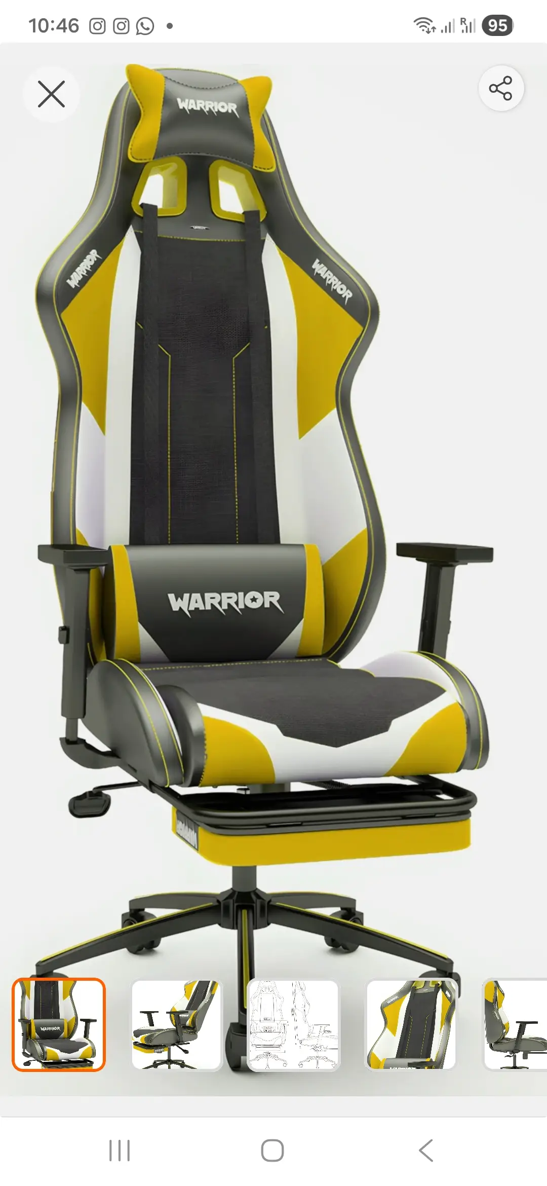 🔥 SIFIR AYARINDA WARRIOR SCORPION Ayak uzatmalı – tertemiz – sorunsuz 💰 8.500 görseli 1