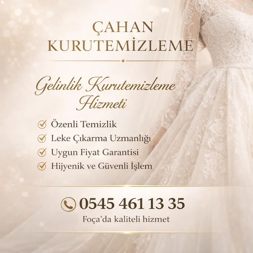 ÇAHAN KURUTEMİZLEME YIKAMA TERZİ ÜTÜ EVİ görseli 3