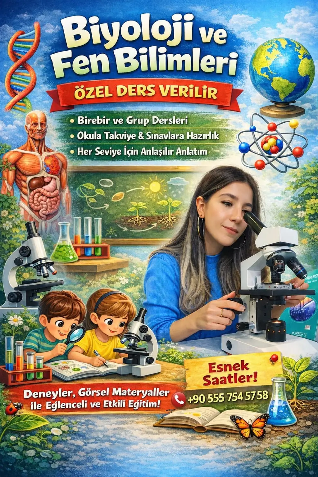 Fen ve biyoloji özel ders